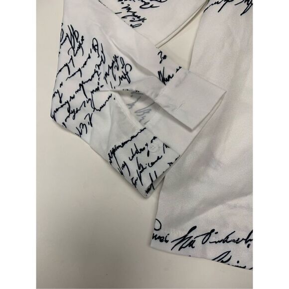 Newsprint Blouse - Picture 5 of 8